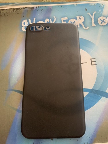 Cover nera plastica iphone - plastica,
